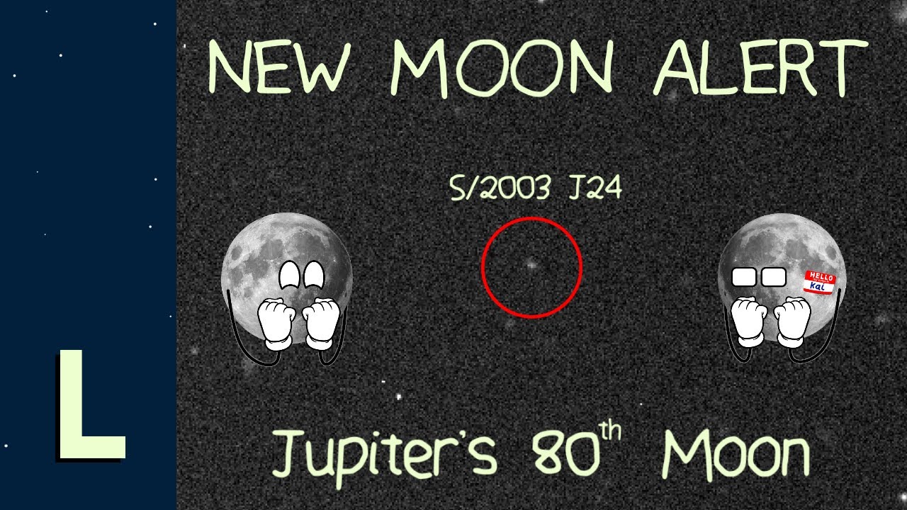 New Moon Alert! Jupiter's 80th Moon