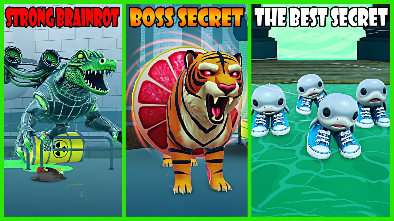 LEGEND! Akhirnya Aku Melengkapi Semua Evolusi Secret Brainrotku - Roblox Brainrot Evolution