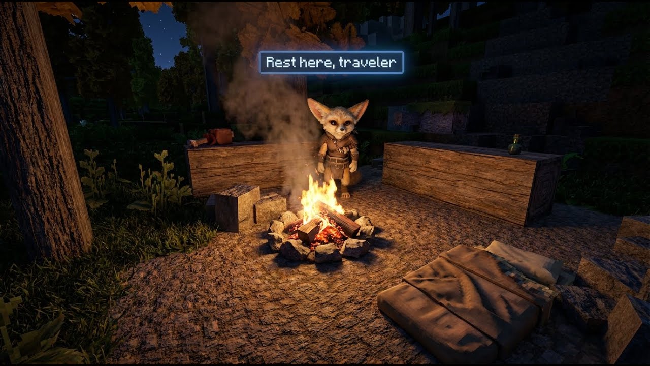 A Quiet Afternoon in the Emerald Grove 🌿 Hytale Ambience