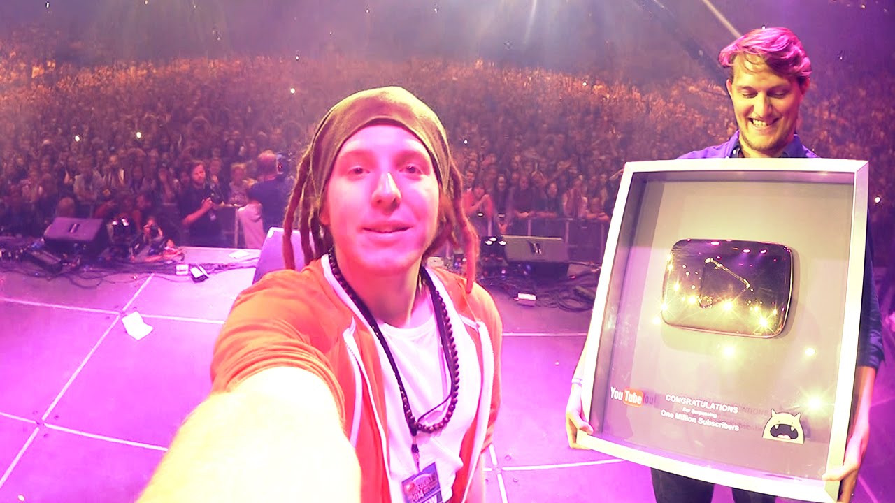 Der GOLDENE PLAY BUTTON! | ungefilmt