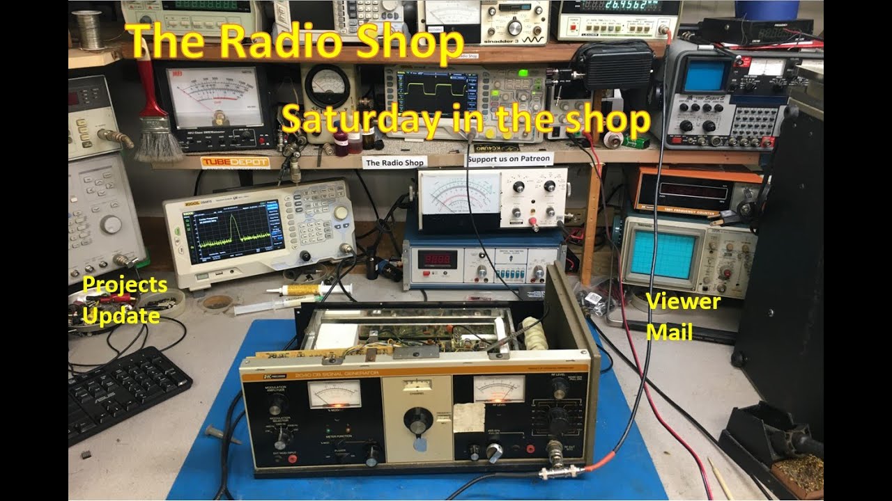 Saturday in the shop