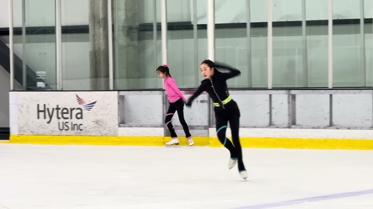 Chelsea Cai Preliminary freeskate test