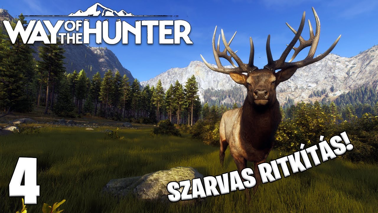 Way Of The Hunter LIVE #4 - Szarvas ritkítás!