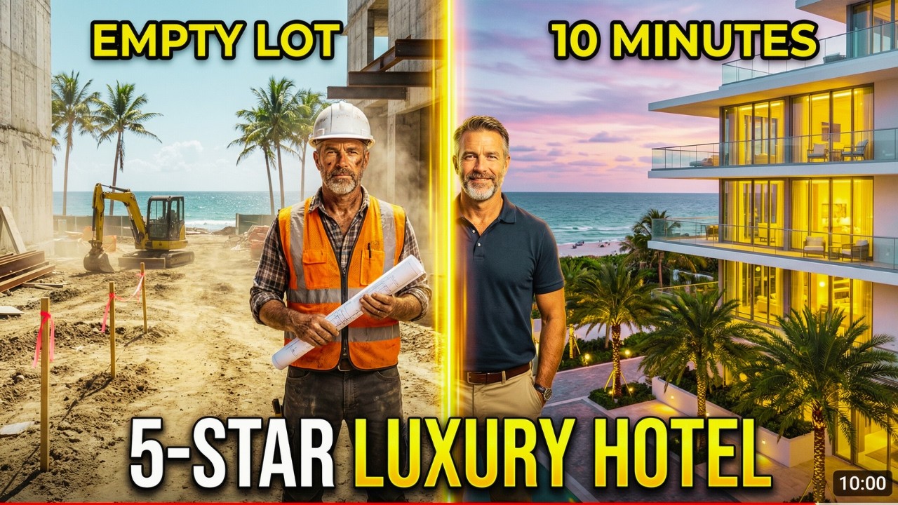 Building a 5-Star Luxury Hotel From Start to Finish | FullConstruction Time-lapse
