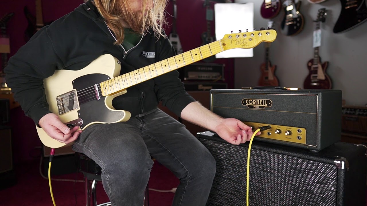 SOLD - Cornell DC Plexi 18-20 Head - #1034