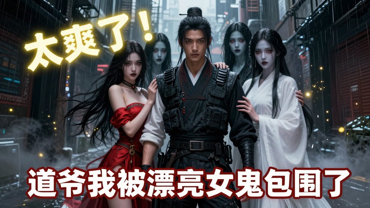 【都市修仙】太爽了，道爷我被漂亮女鬼包围了 (第1-511章) 完整合集 | 绝色女鬼环绕，落魄司机逆袭无敌道爷！