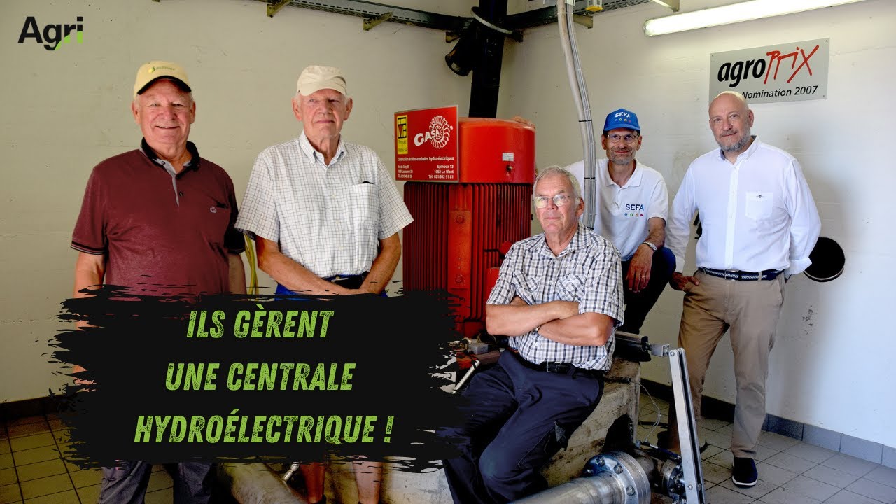 Ils ont domestiqué un ruisseau, et gèrent une centrale hydroélectrique !