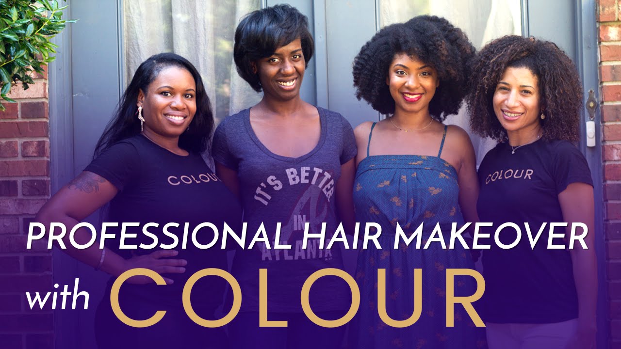 Professional Hair Makeover AT HOME with COLOUR!