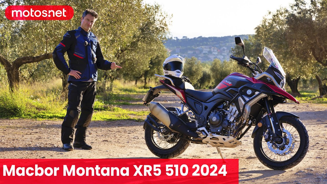 🤙🏻 Macbor Montana XR5 510 2024 / Con pequeños pero interesantes cambios / Trail A2 /  motos.net