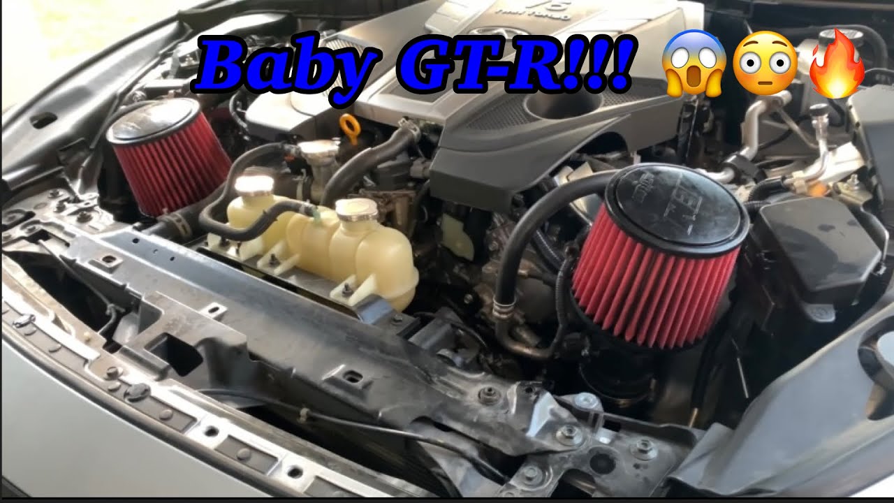 Installing AEM Intakes on the Infiniti Q50!!! Sounds like a GT-R!!!! @goracebox @infinitiq50 @vr30