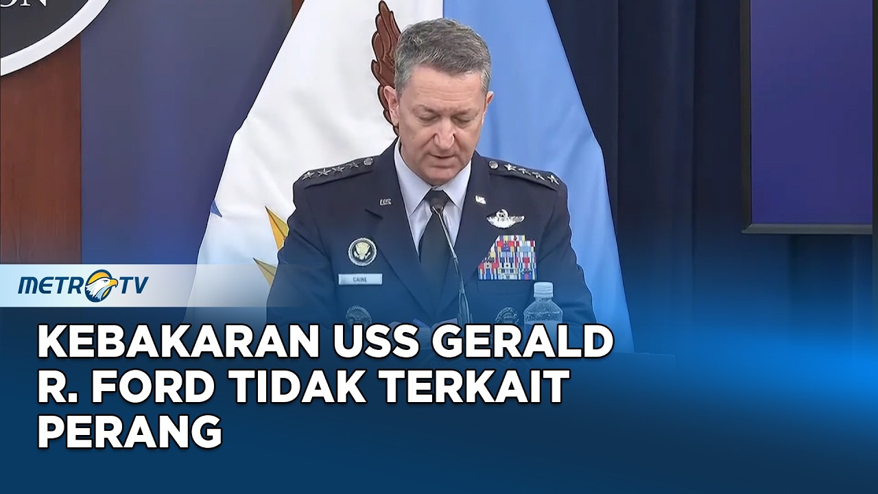 Kebakaran di USS Gerald R. Ford dan Insiden Pesawat KC-135