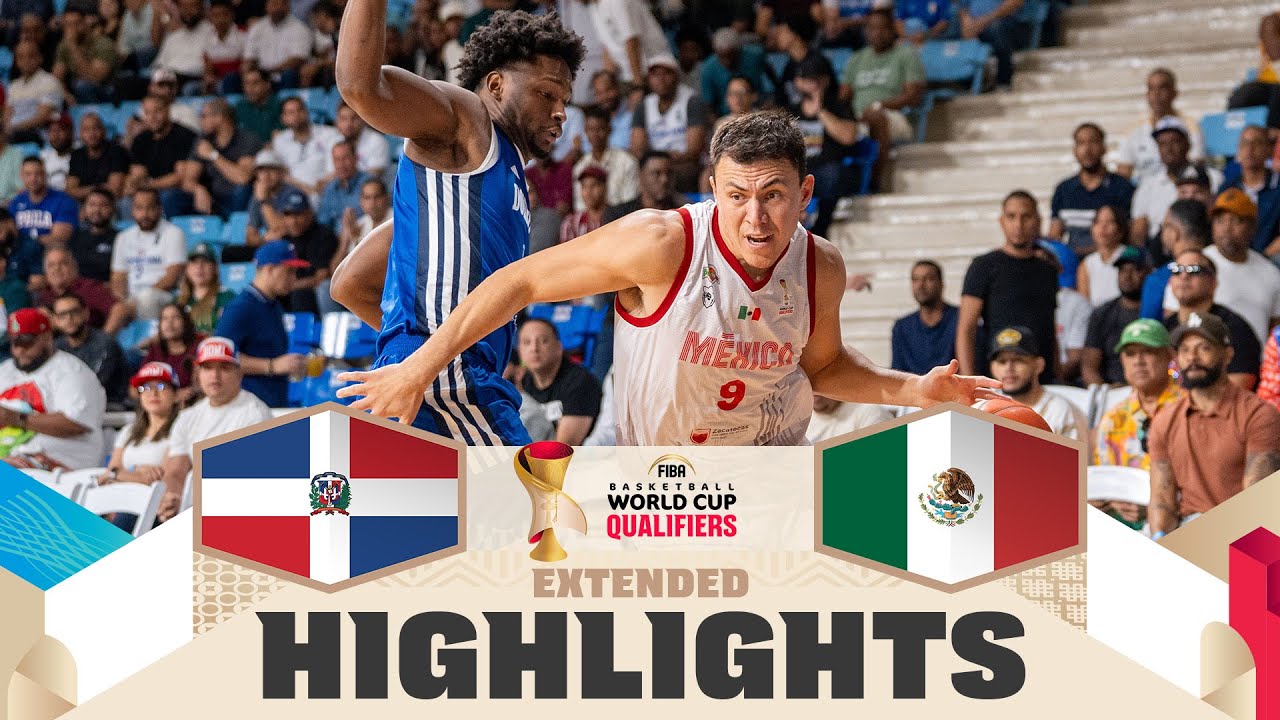 Dominican Republic 🇩🇴 v Mexico 🇲🇽 | Extended Highlights | FIBA Basketball World Cup 2027 Americas