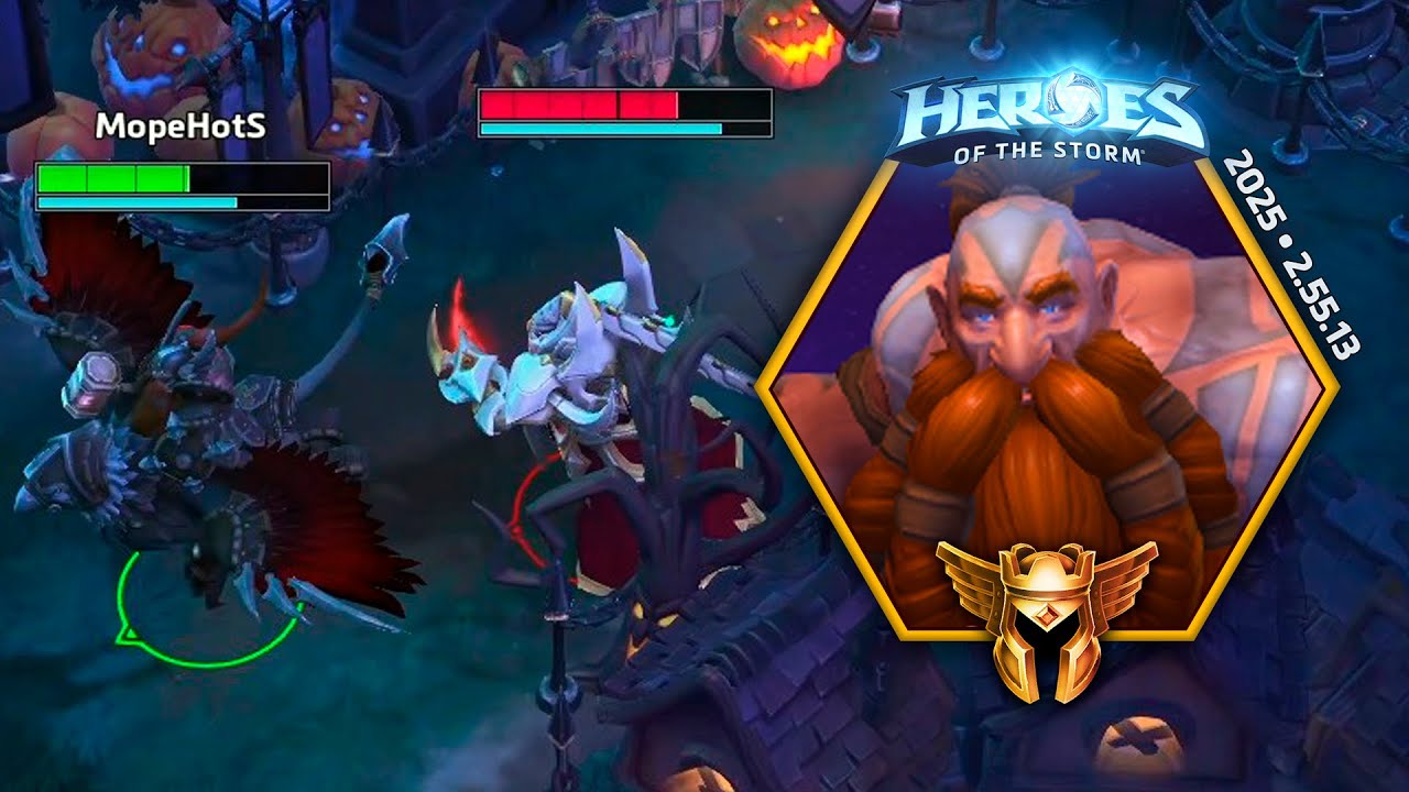 Фалстад в Heroes of the Storm (HotS): Играя так на убийце, ты сможешь дойти хоть до Платины