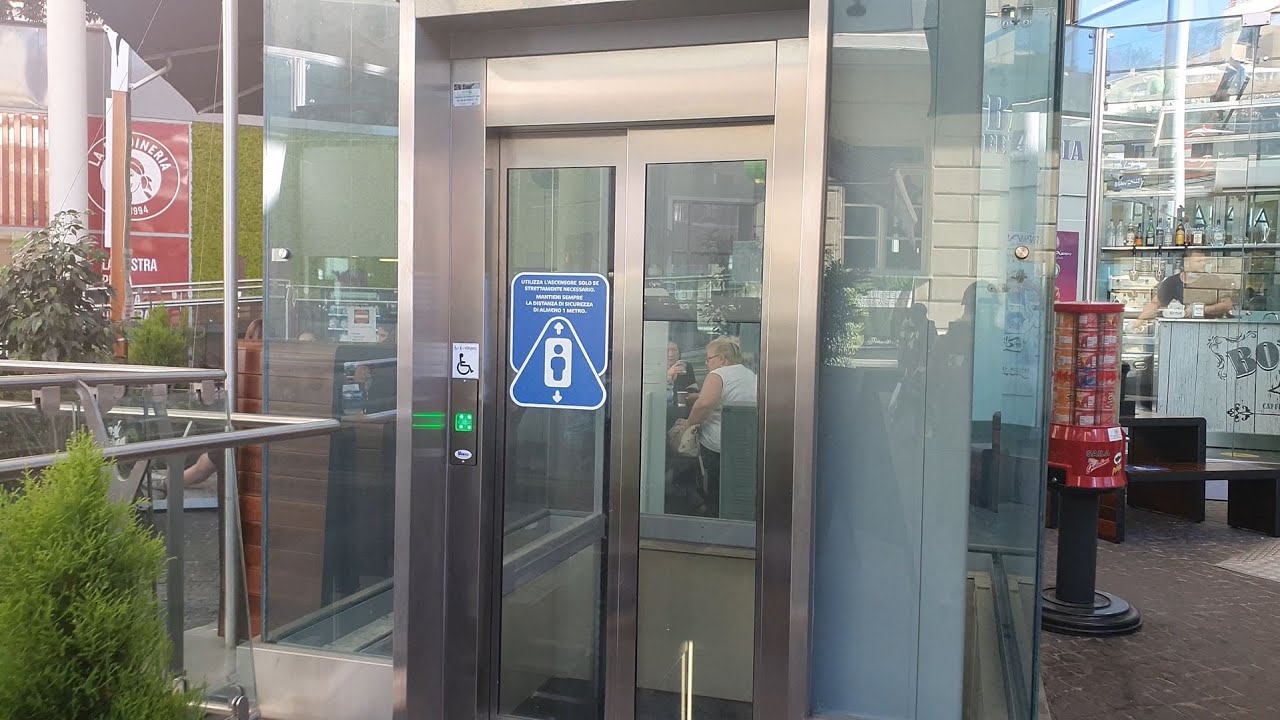 Scenic 2014 Vimec Easy Move Belt Driven Platform Lift@Outside Happio Mall, Rome, Italy