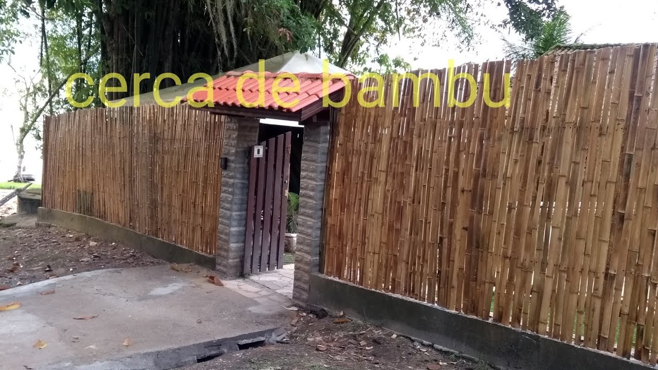como fazer   cerca de bambu @bambutotal