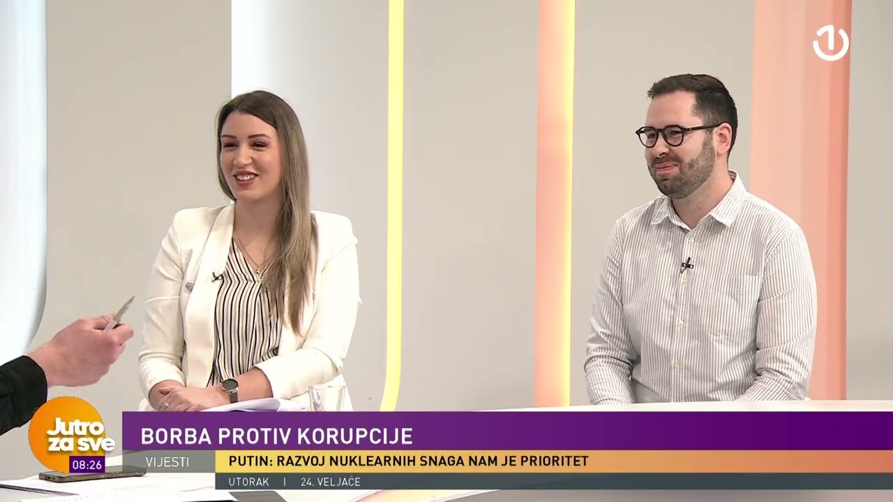 Jutro za sve: Edo Kanlić, TI BiH i Lamija Haračić, Udruga građana 