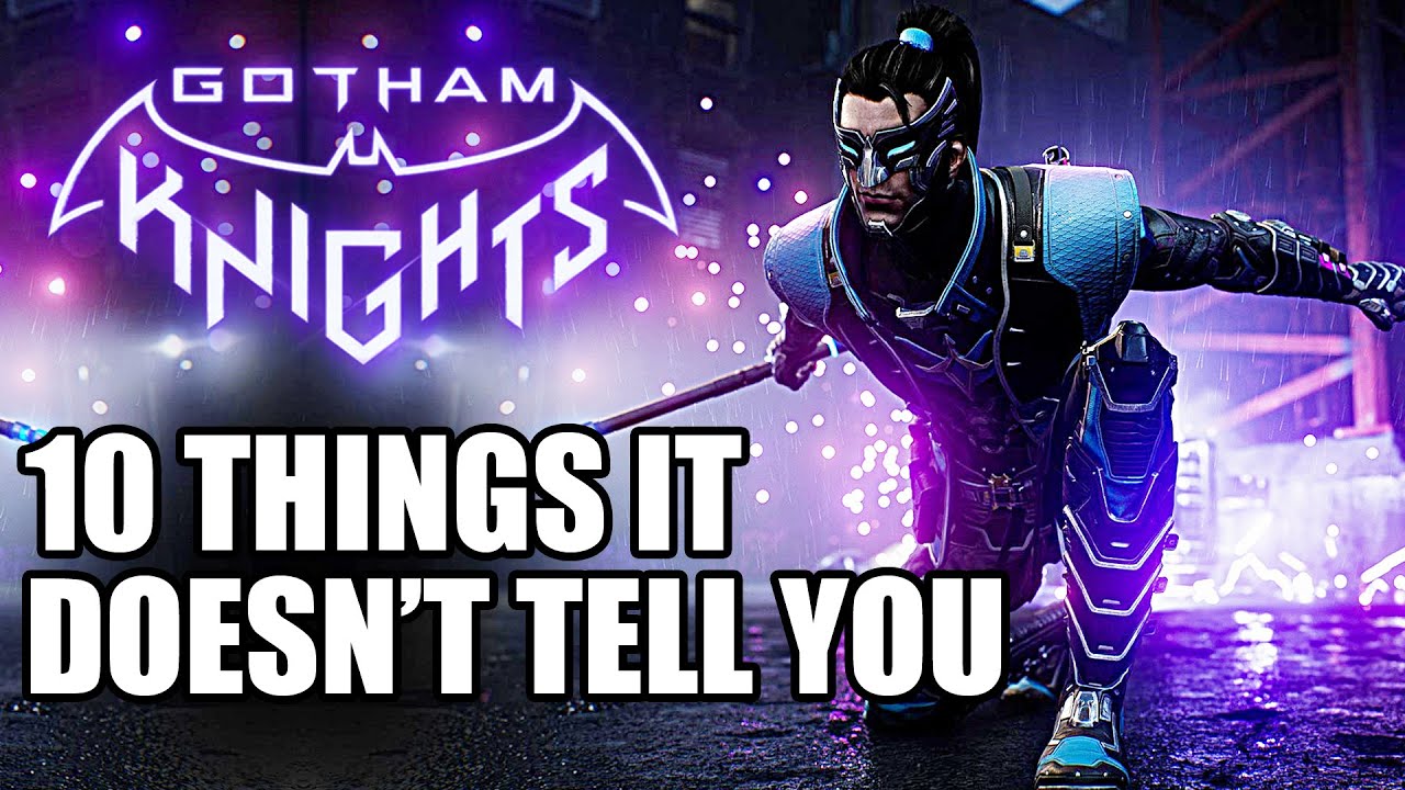 10 Things Gotham Knights DOESN'T TELL YOU