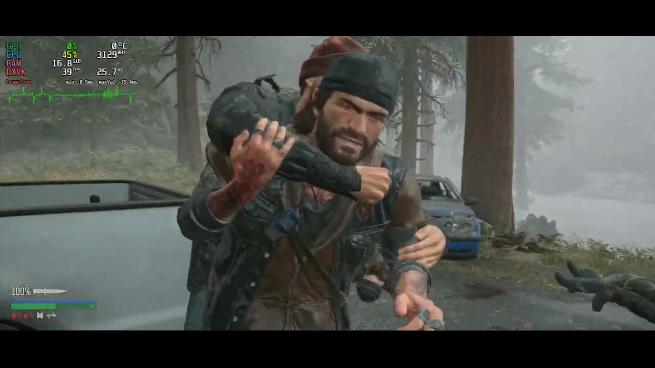 Days Gone (1600x720p) Medium Settings (Red Magic 11 Pro+, 24gb/1tb, 8 Elite Gen 5)