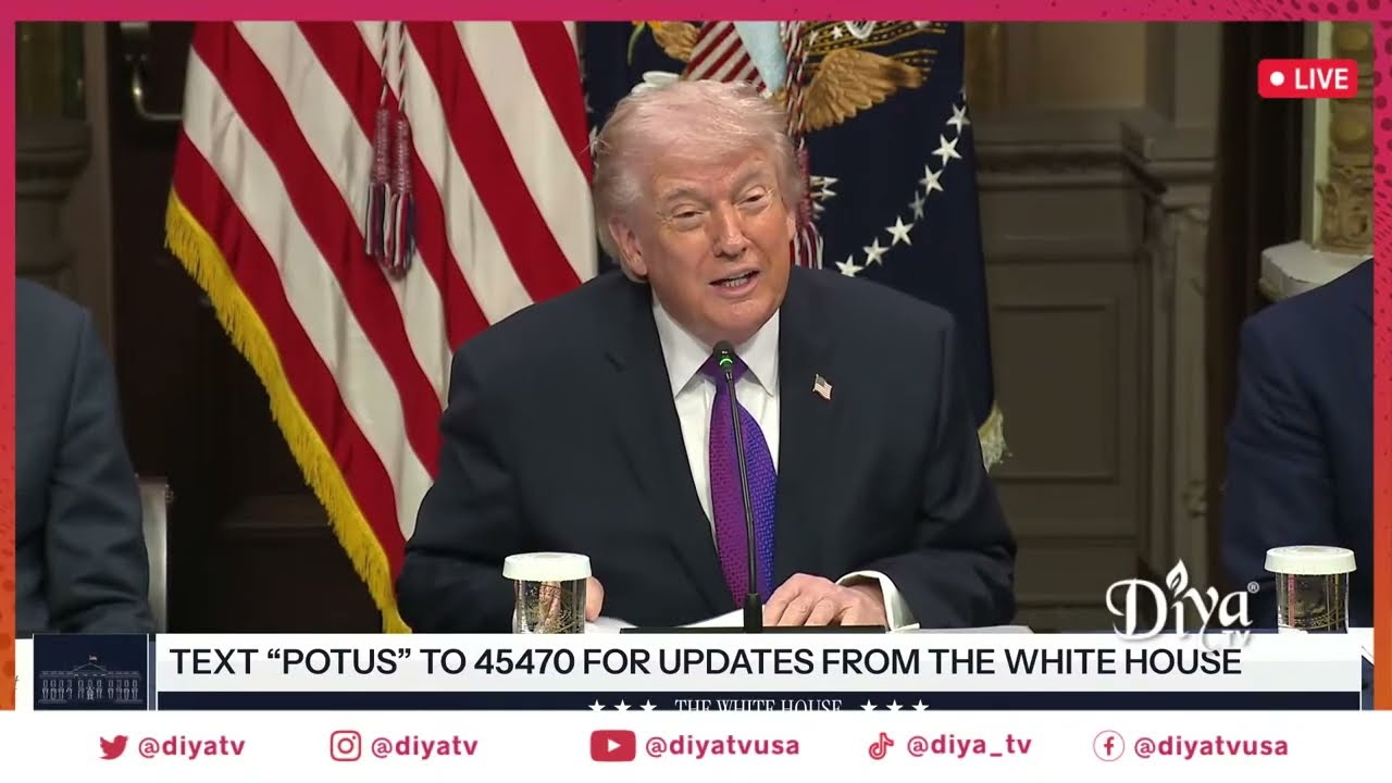 President Trump Participates in a Roundtable on Ratepayer Protection Pledge