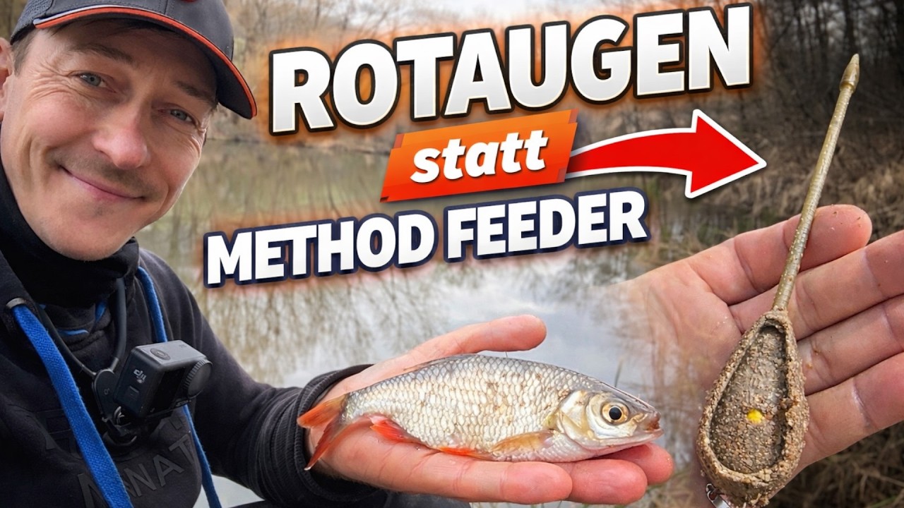 Method Feeder FAIL?! 😅 Rotaugen retten den Angeltag!