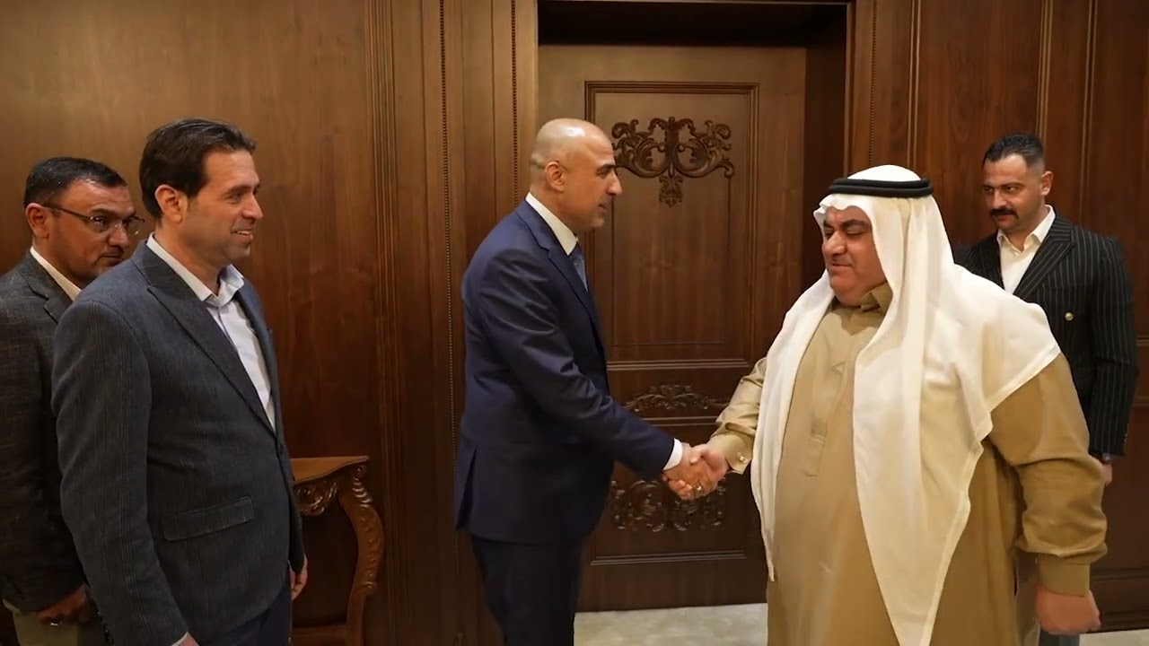 النائب الأول لمحافظ نينوى غزوان الداؤودي يزور رئيس مجلس محافظة نينوى ويلتقي بعدد من المسؤولين 