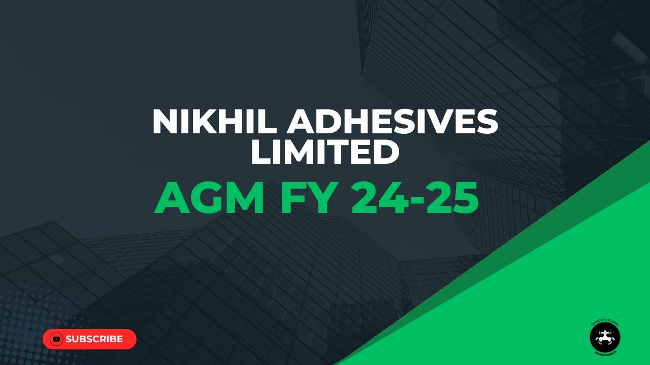 Nikhil Adhesives Limited FY 2024 25 AGM