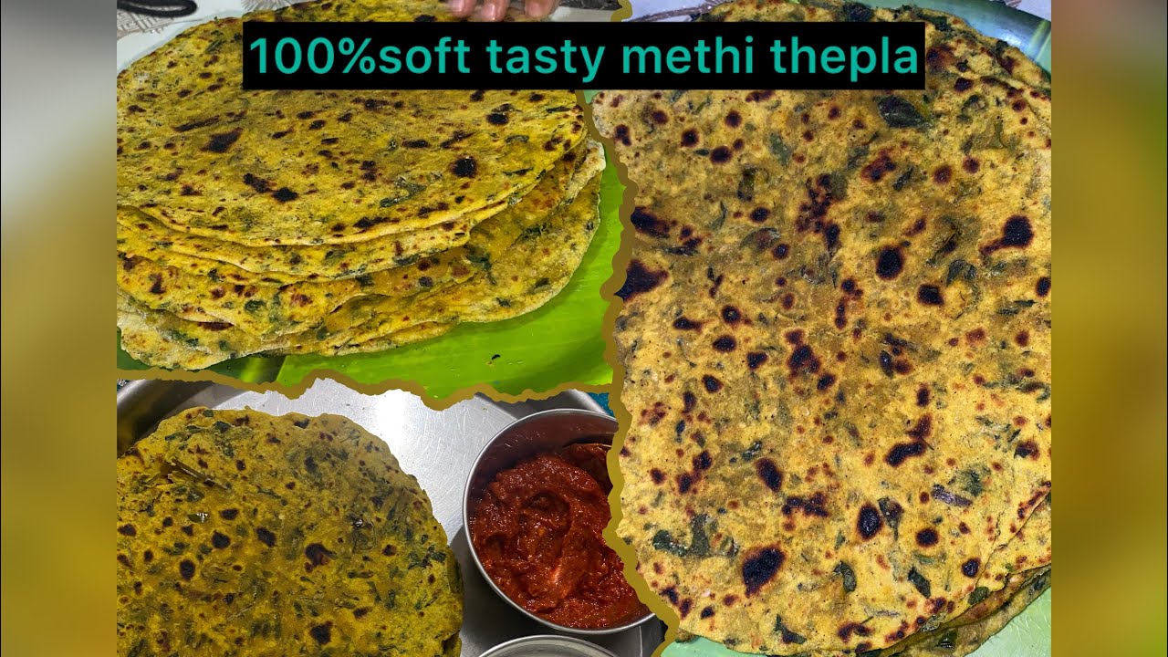 Soft & Healthy Methi Thepla ghar jaisa taste, travel friendly aur bilkul easy recipe!Aaj hi try karo