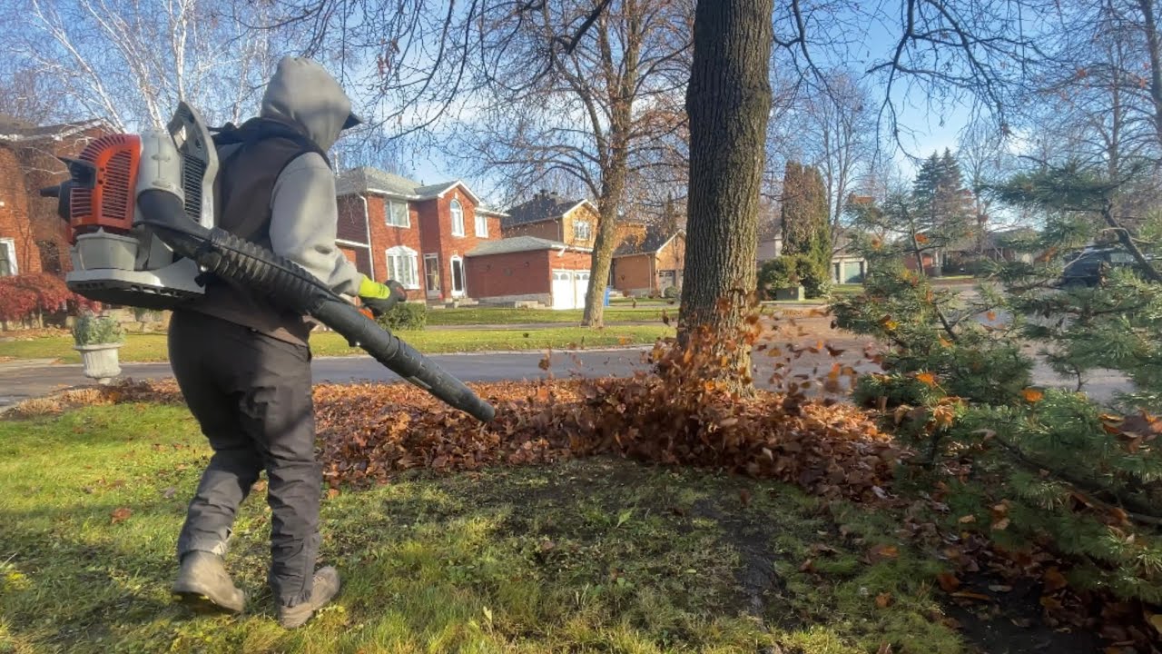 Leaf & Garden Cleanup for MY LAST DAY of WORK in the 2025 SEASON