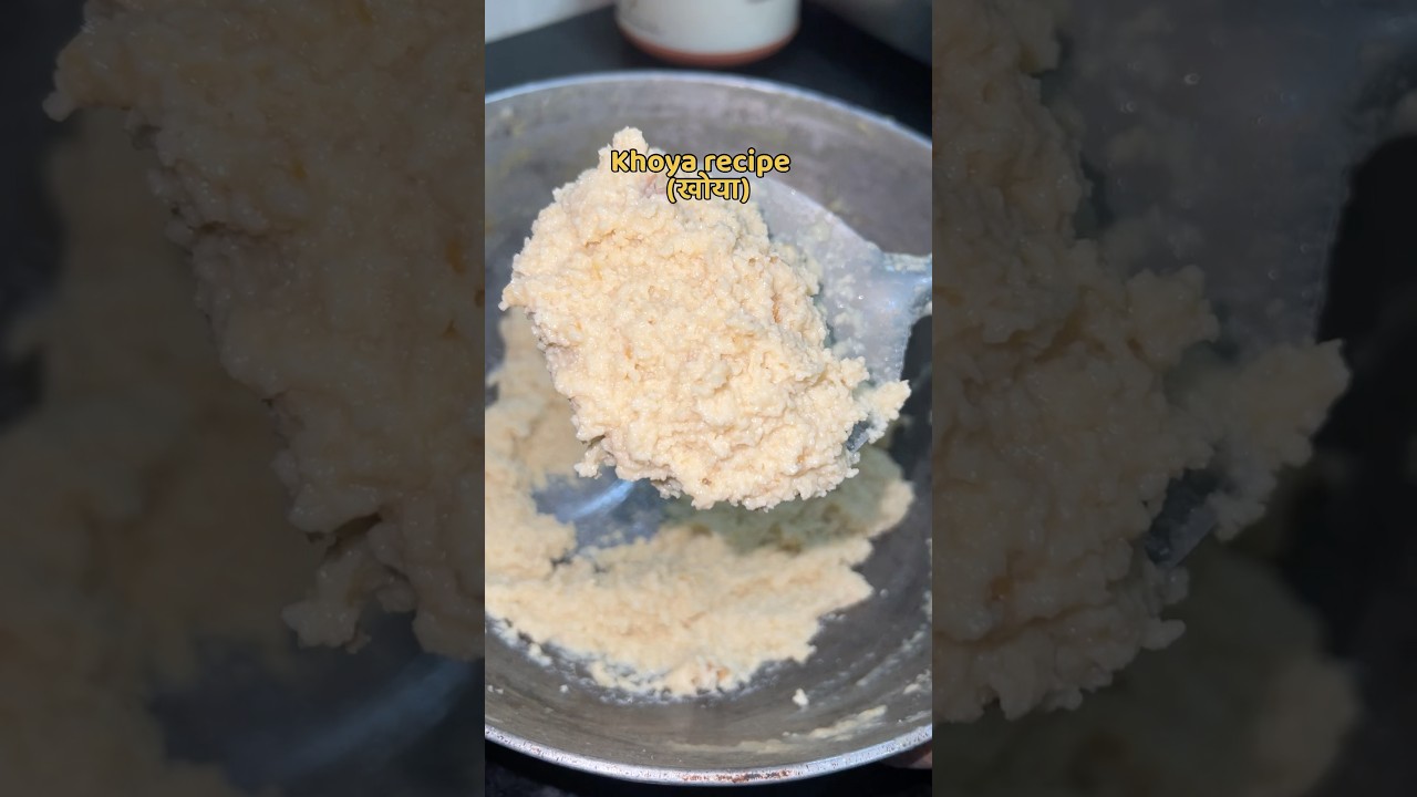 How to make khoya at home | Khoya/Mawa recipe | #youtube #food #vlog #cooking #holi Indian dessert