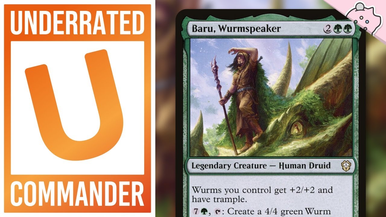 This Commander is Underrated! | Baru, Wurmspeaker | EDH | Magic the Gathering