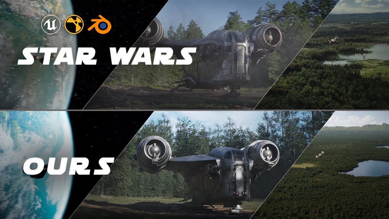 This Is How I Recreated These Star Wars Shots Using Unreal Engine
