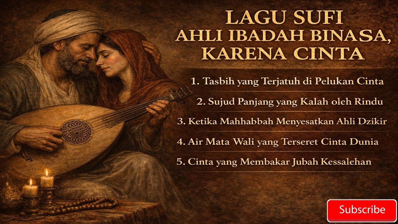 LAGU ISLAMI SUFI RELIGI || LAGU SUFI SEDIH – KISAH AHLI IBADAH BINASA KARENA CINTA