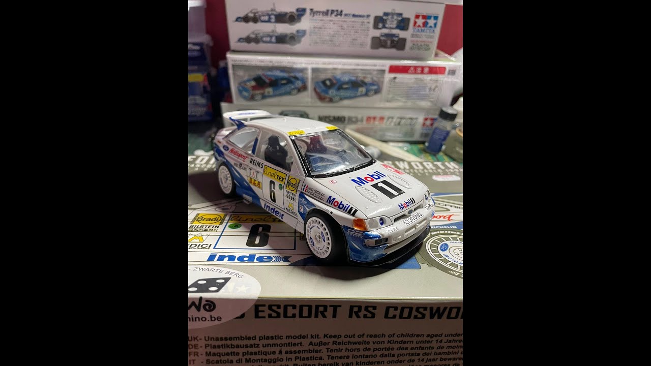 Domino Models/Tamiya Ford Escort Cosworth 1994 Monte Carlo Rally 1/24 Build