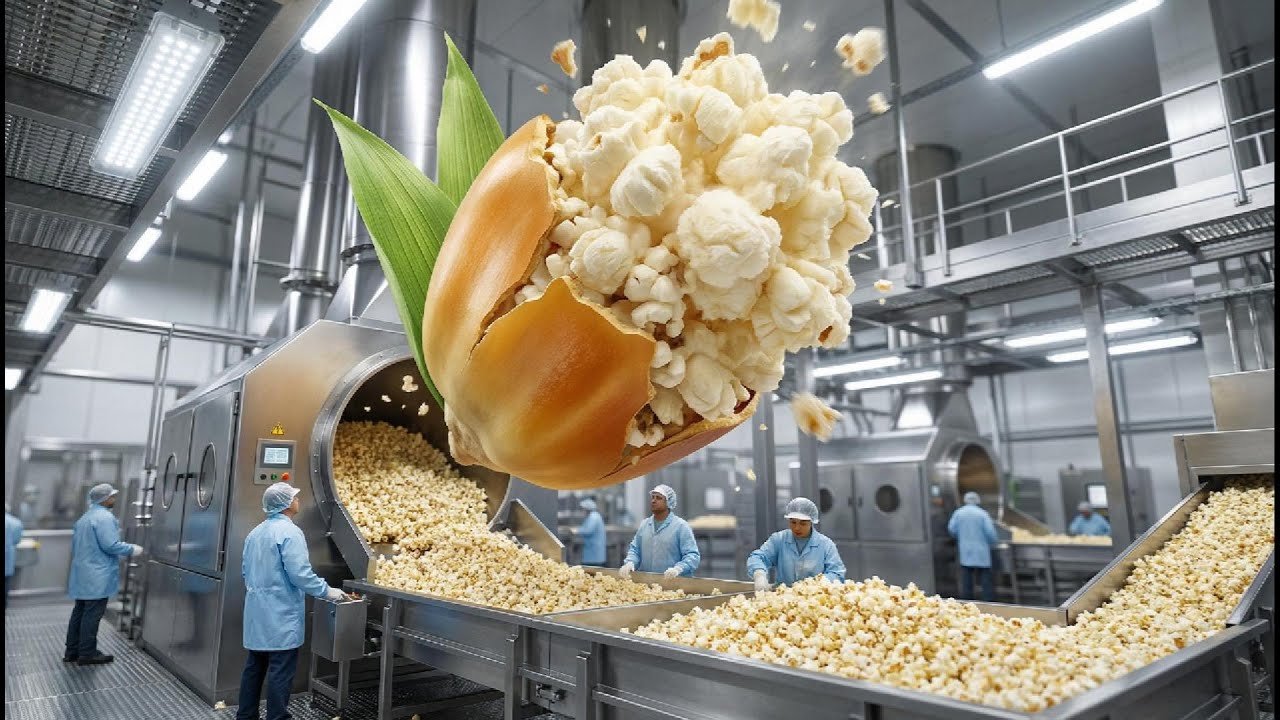 How Popcorn Is Really Made - From Dry Corn to Movie Theater Snack
