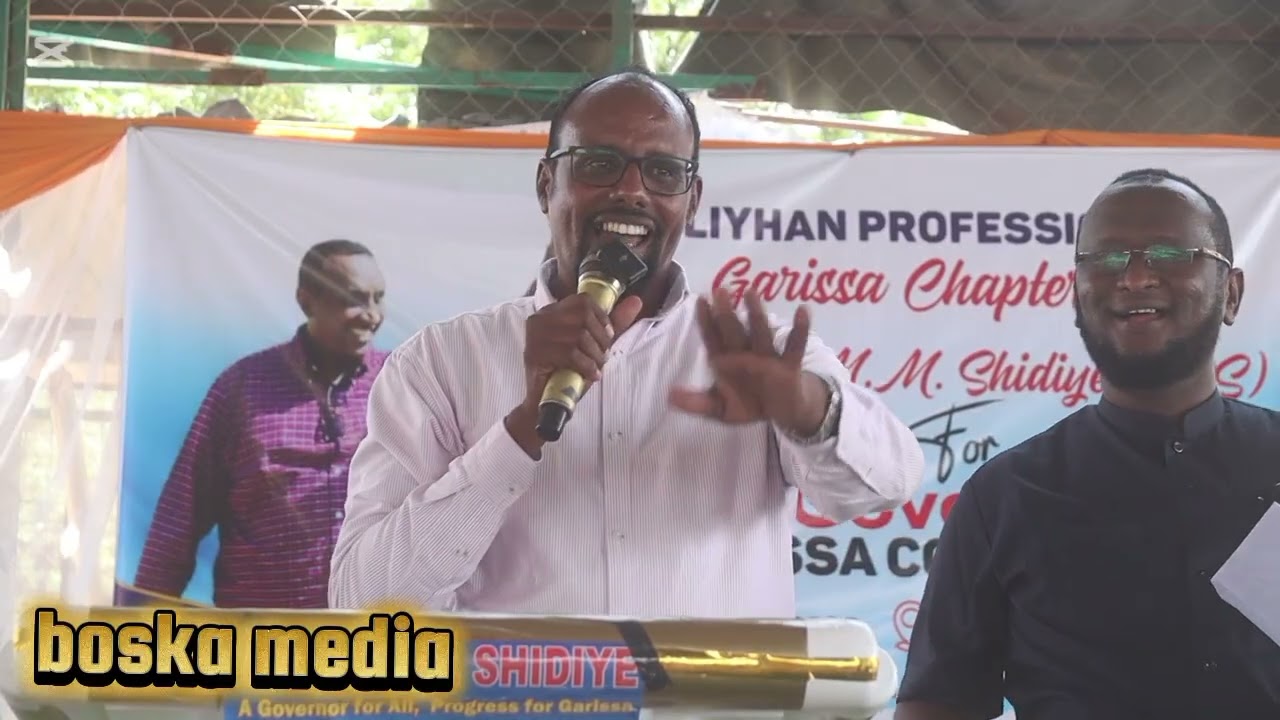 Shidiye ayaan tagereynaa waxaa yiri sidaa horn. Mohamad cabey afayenk hore.