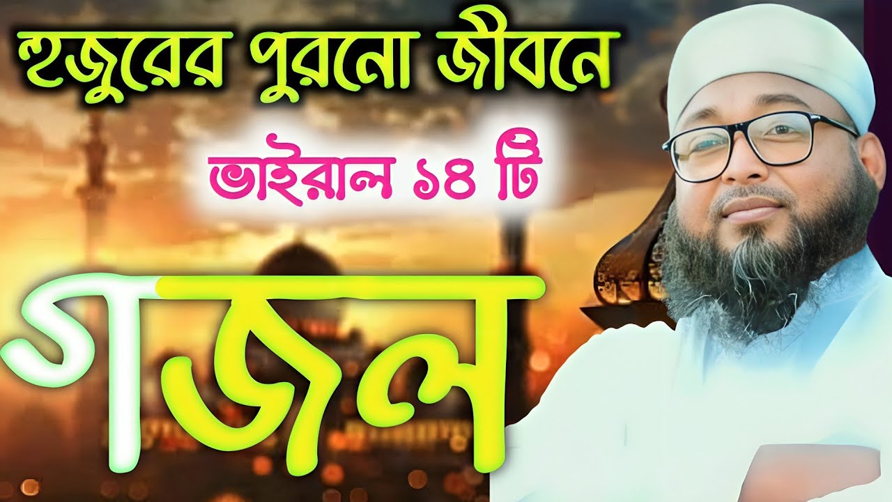 গজল সম্রাট মোজাফফর হুজুরের পুরনো জীবনের ভাইরাল 14টি গজল ! Hafez Muzaffar Hossain Ghazal 