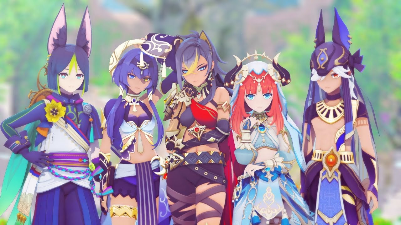 【﻿Genshin Impact MMD】ITZY - LOCO『Tighnari, Candace, Dehya, Nilou, Cyno』