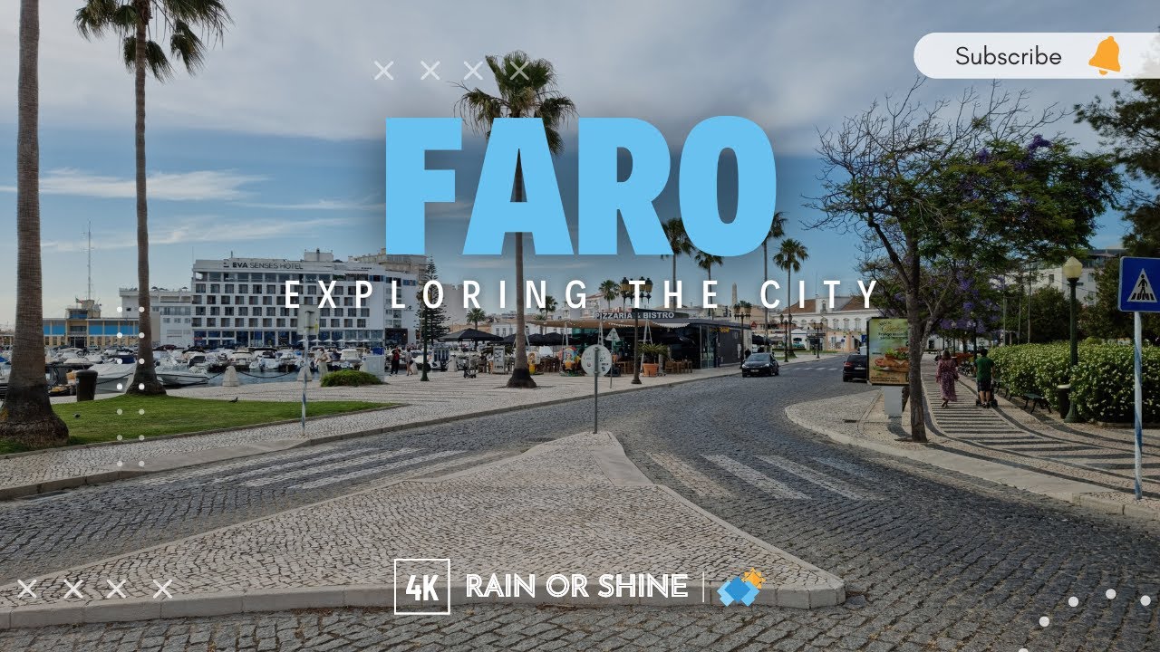 Exploring Faro #Algarve #Portugal ⁴ᴷ⁶⁰