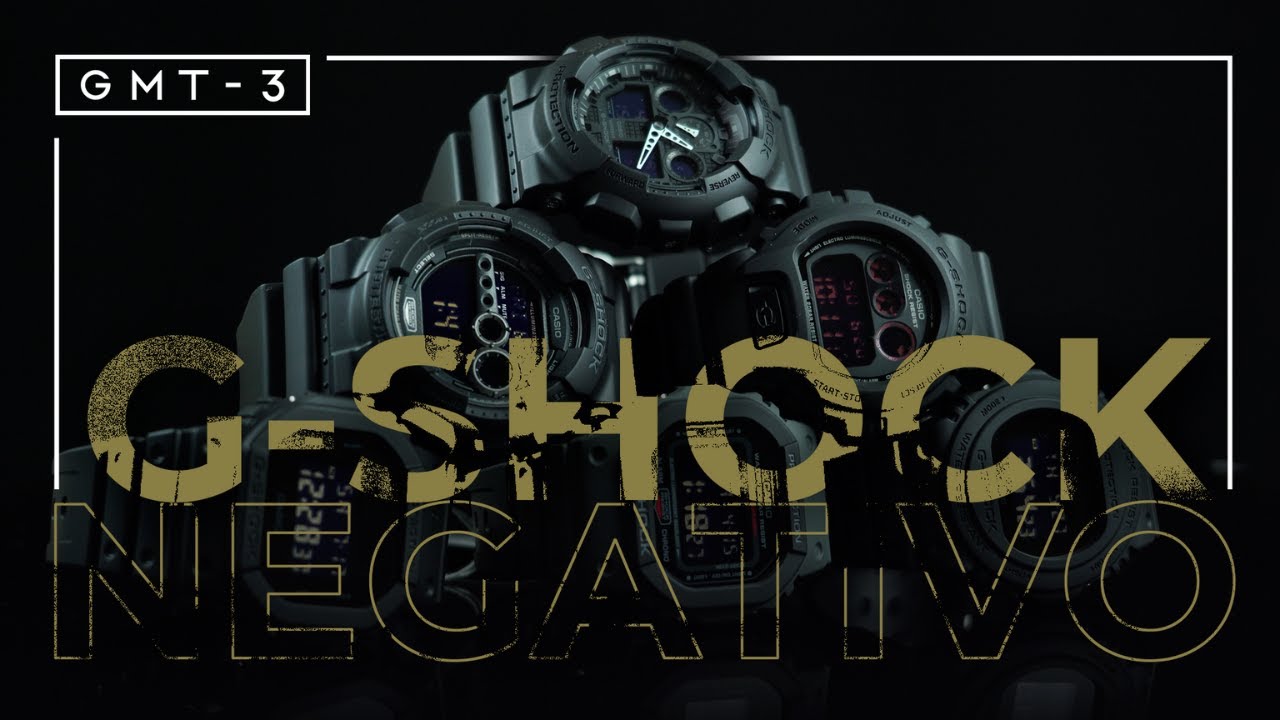 Festival de G-Shocks com Display NEGATIVOS! Confira!