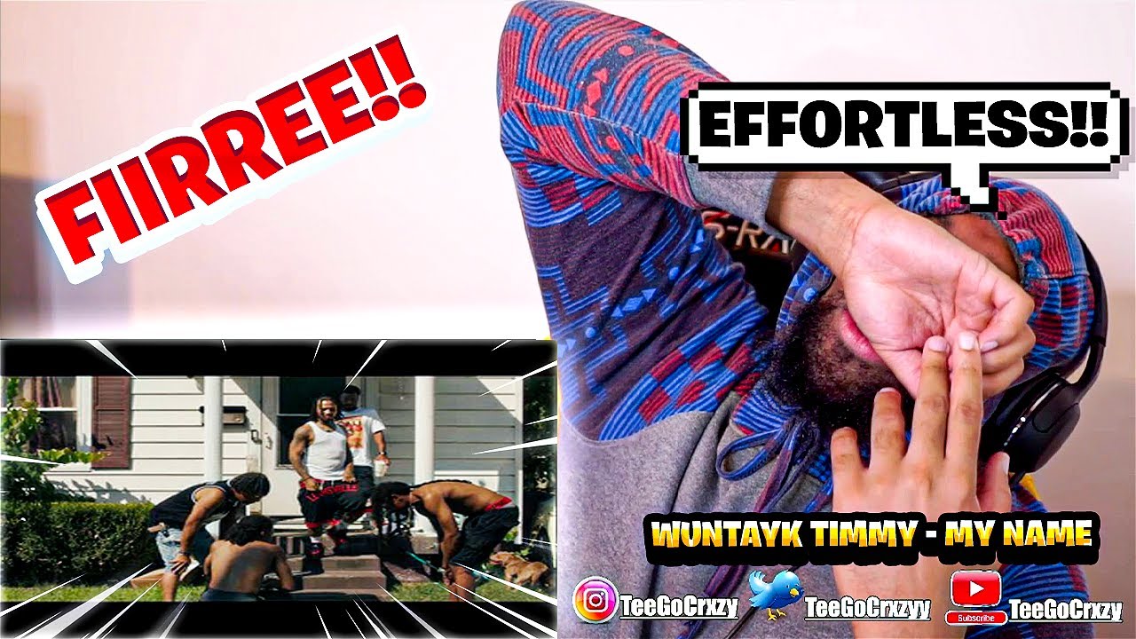 ОН НЕ РАЗОЧАРОВЫВАЕТ!!! WunTayk Timmy - My Name (Официальный клип) (РЕАКЦИЯ)