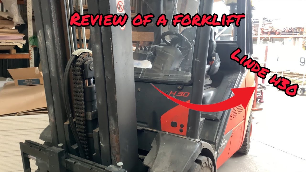 Linde H30 Forklift in depth review