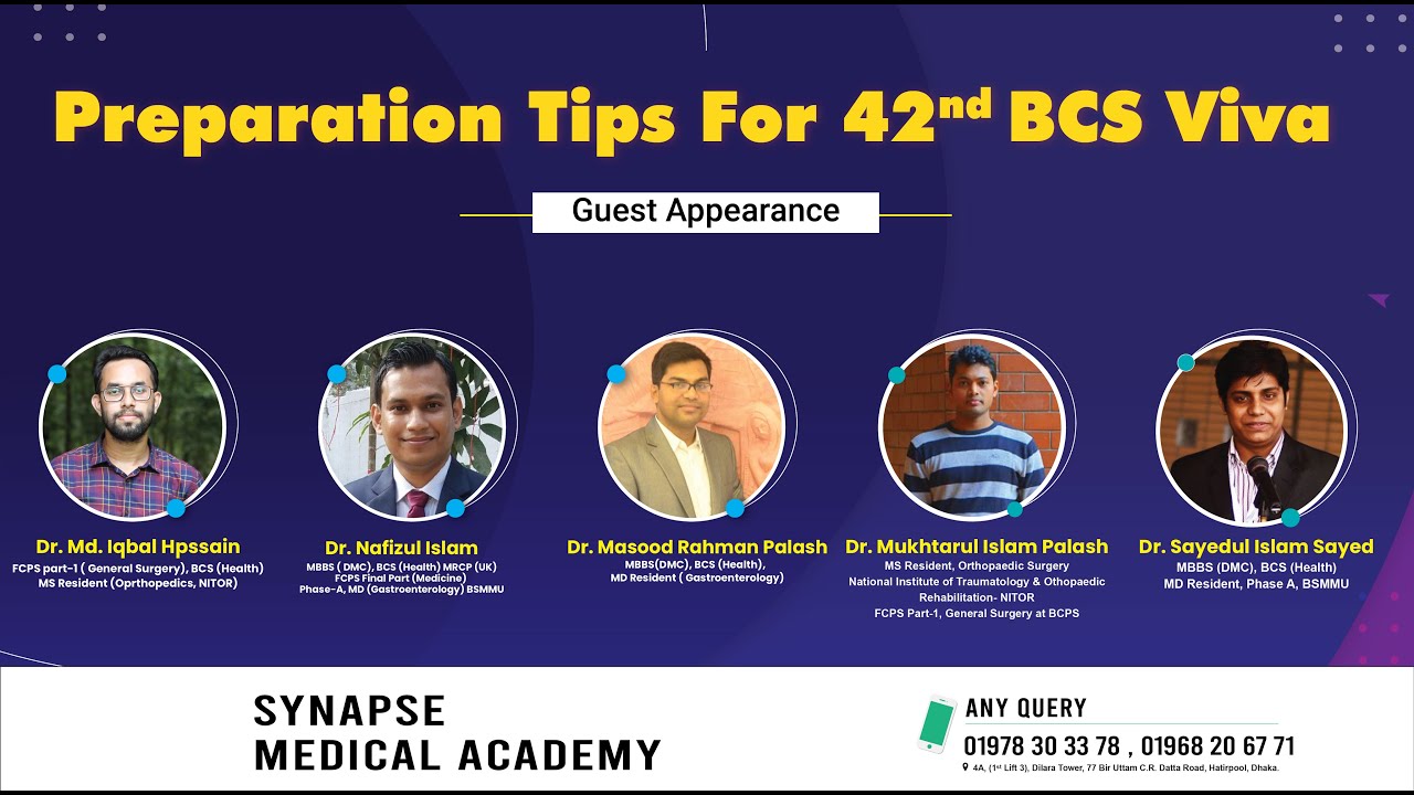 42nd BCS Preparation Viva Tips