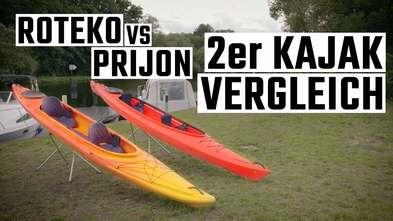 Vergleich offene Zweierkajaks: Roteko Eoli vs. Prijon CL 470
