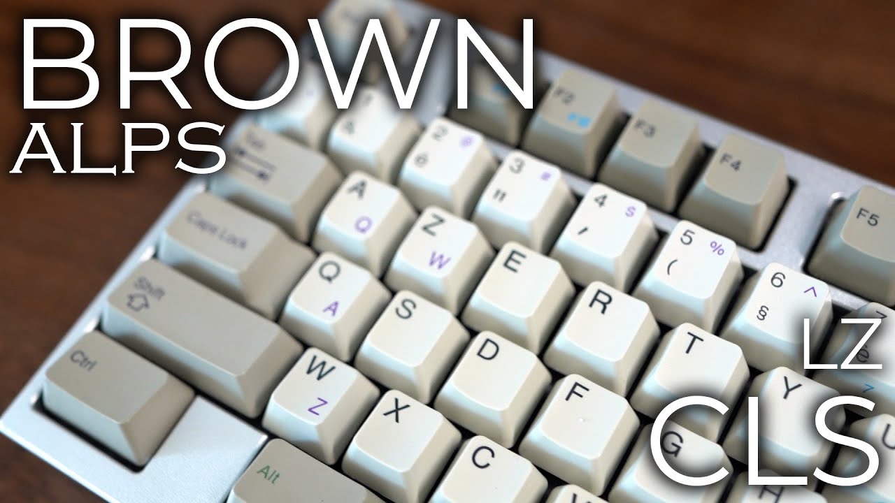 LZ CLS / Force Break Mod / SKCM Brown / Zenith SuperSport / Carbon Fiber - Typing Sounds