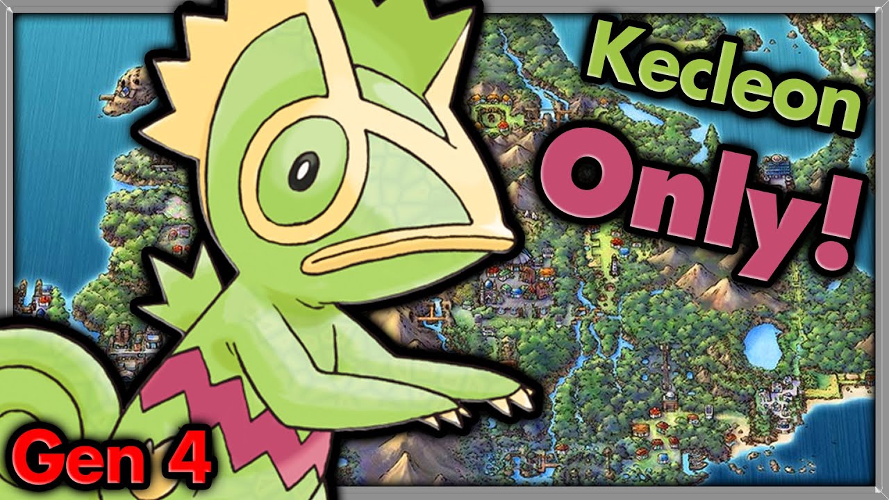 Can I Beat Pokemon Platinum with ONLY Kecleon? 🔴 Pokemon Challenges
