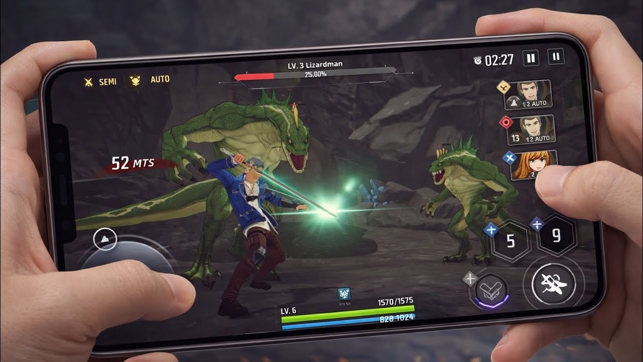 Solo Leveling Arise Mobile Gameplay | Kim Sangshik Fight against Monsters