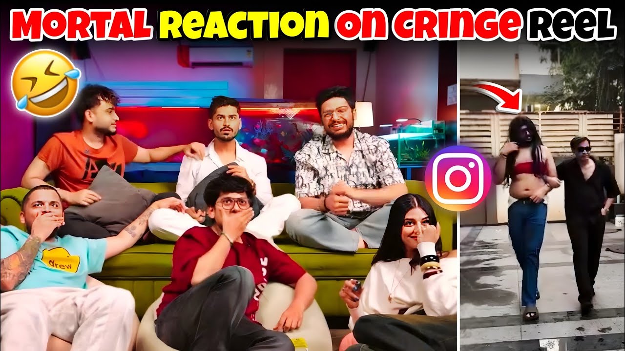 Mortal Reaction 😂 | S8ul Ultimate Cringe Reels Challenge 🤣