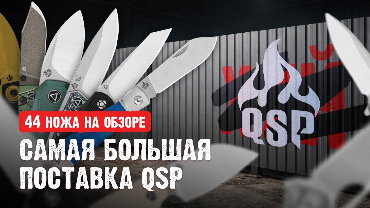 44 НОВИНКИ QSP! Самая большая поставка в магазине.