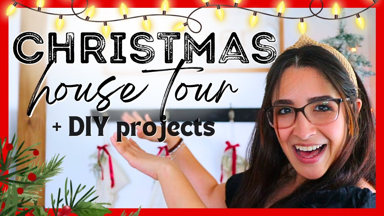 🎄 Christmas House Tour + Cricut DIYs | Cozy Family Decor Ideas on a Budget