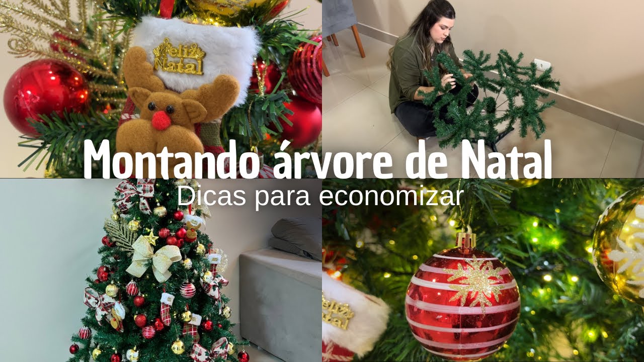 MONTANDO MINHA ÁRVORE DE NATAL | o momento mais esperado do ano!